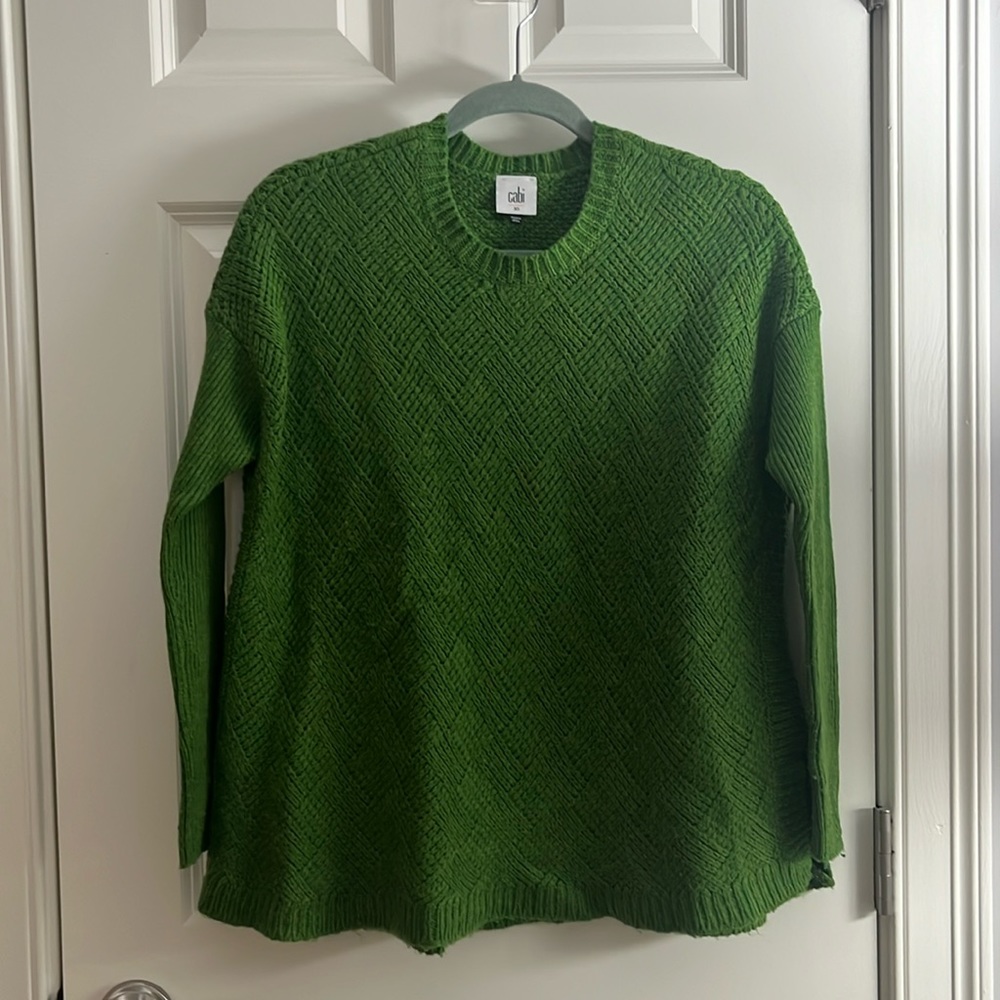 Green Cabi sweater